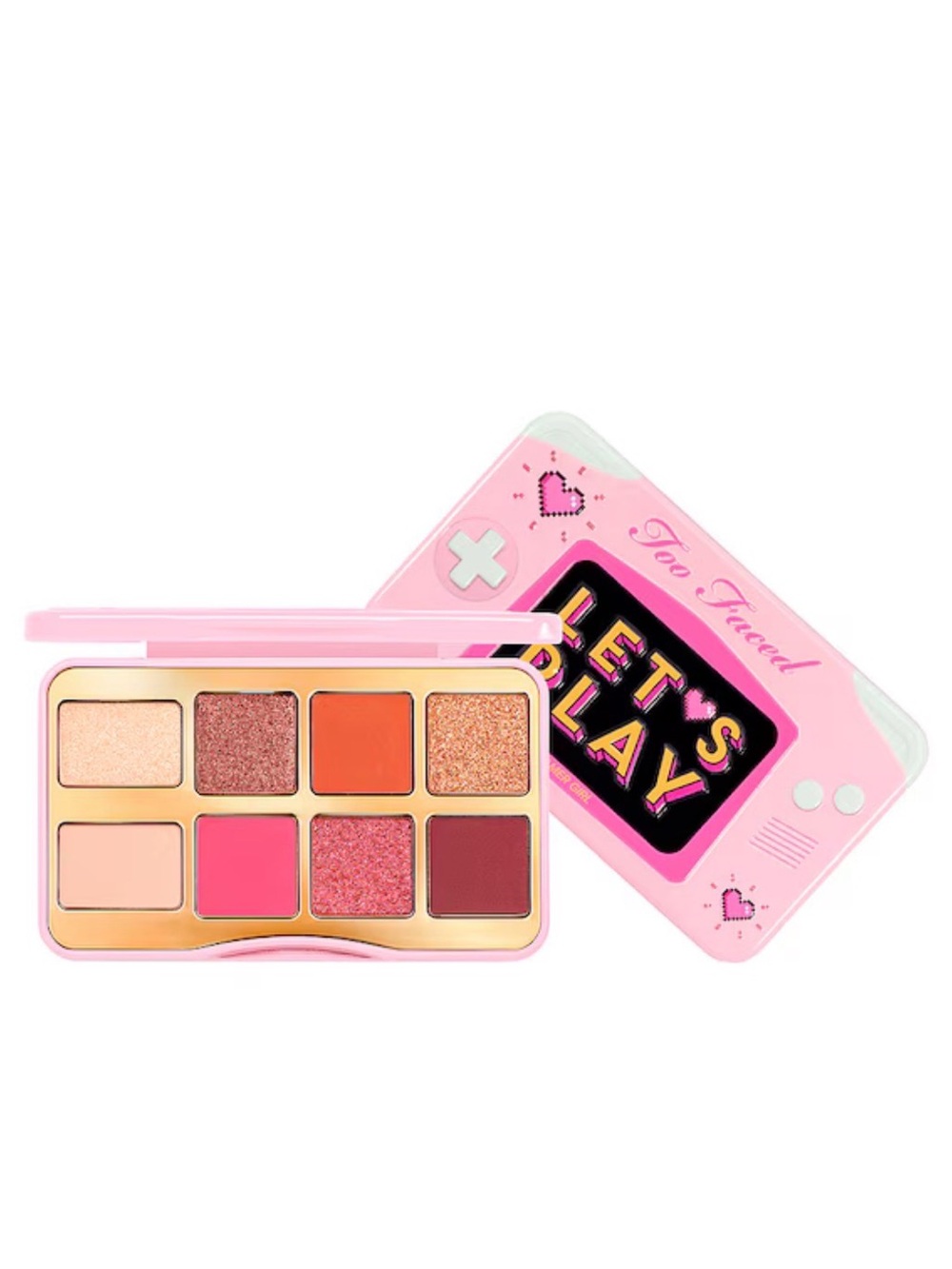 NIB Too Faced Let's Play Mini Eyeshadow Palette